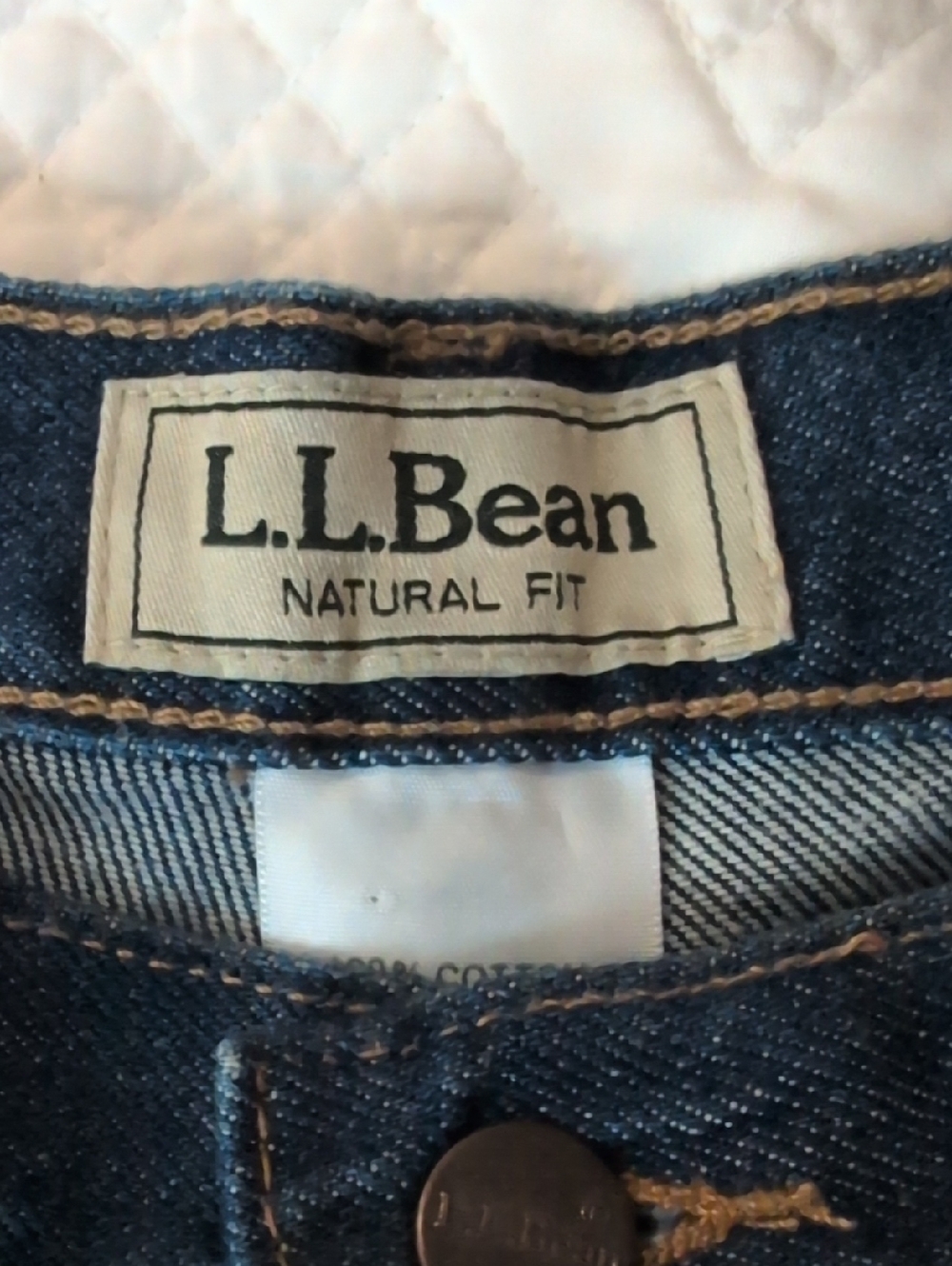 L.L. Bean Natural Fit denim jeans